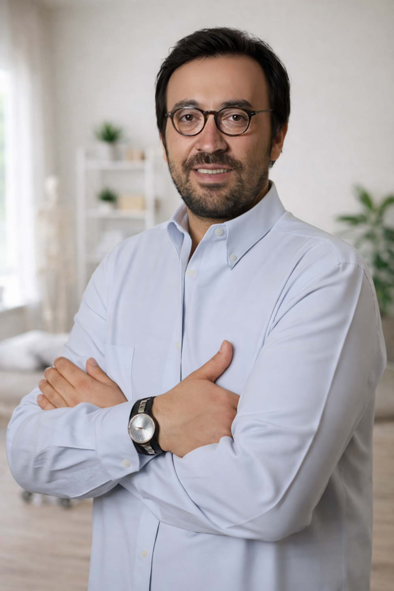 Hakan A. Öztürk in der Praxis Physiotherapie HAO in Bremerhaven