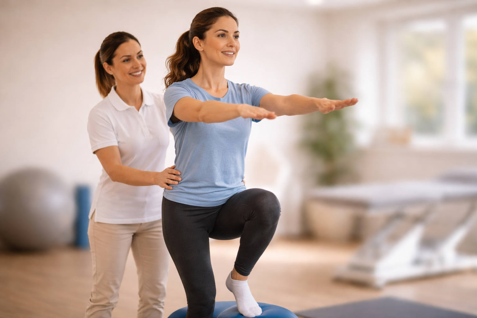Therapieszene in der Physiotherapie